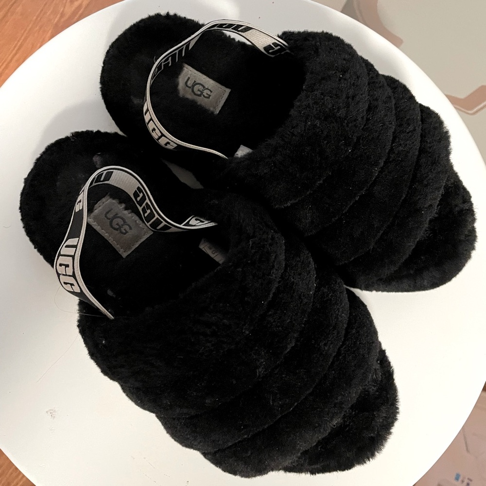 UGG FLUFF YEAH SLIDES